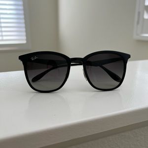 Black Ray Bans. Used like new.